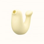 Двухсторонний вакуумно-волновой стимулятор с вибрацией Osuga G-Spa Yellow