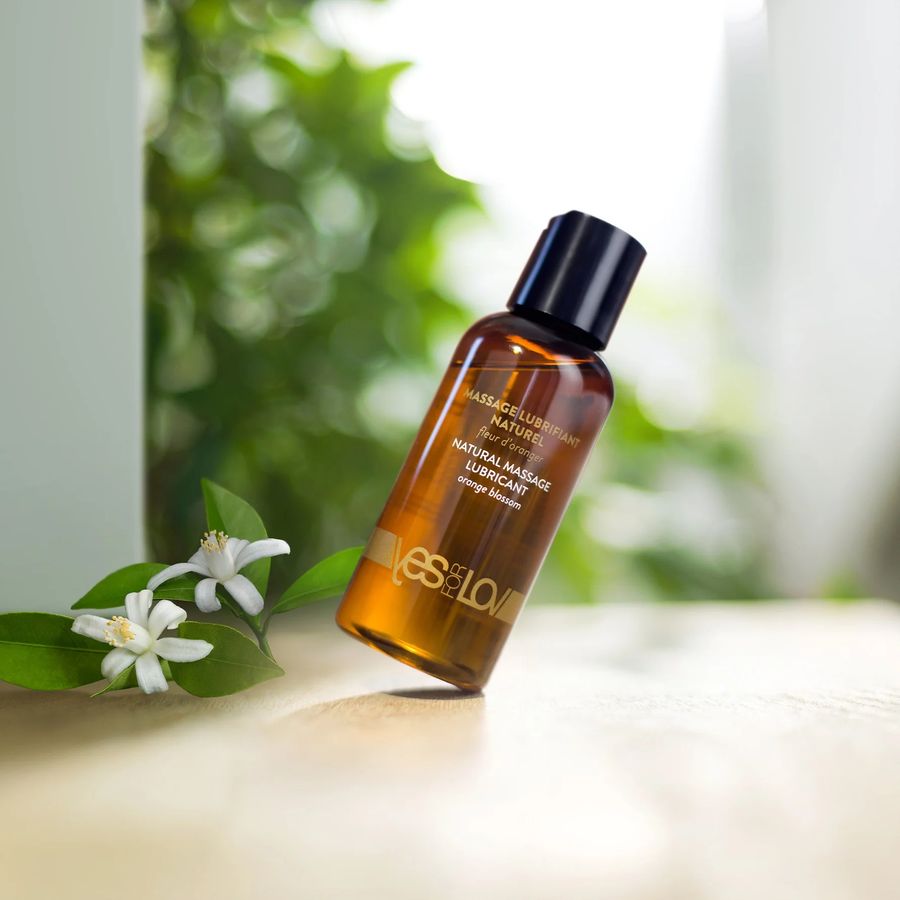 Массажный лубрикант YESforLOV Natural Lubricant Orange Blossom с органическими маслами 100 мл