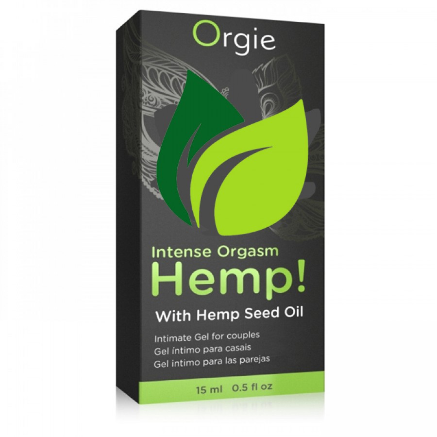 Возбуждающий гель Orgie Hemp! Intense Orgasm, 15 мл