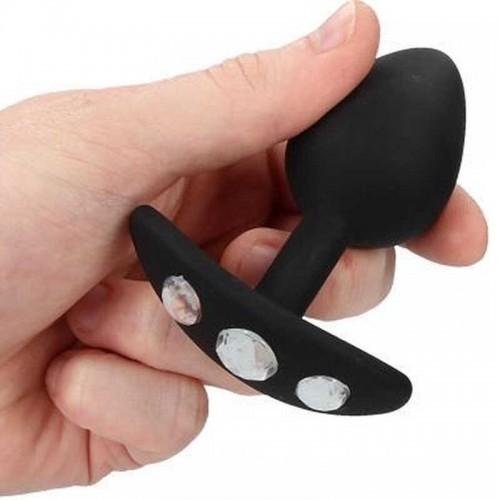 Анальная пробка Diamond Butt Plug With Handle