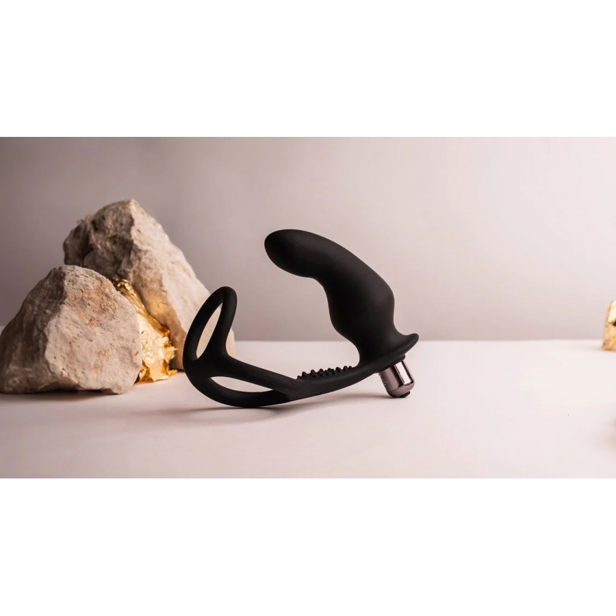 Анальная пробка с эрекционным кольцом RO-Zen Pro