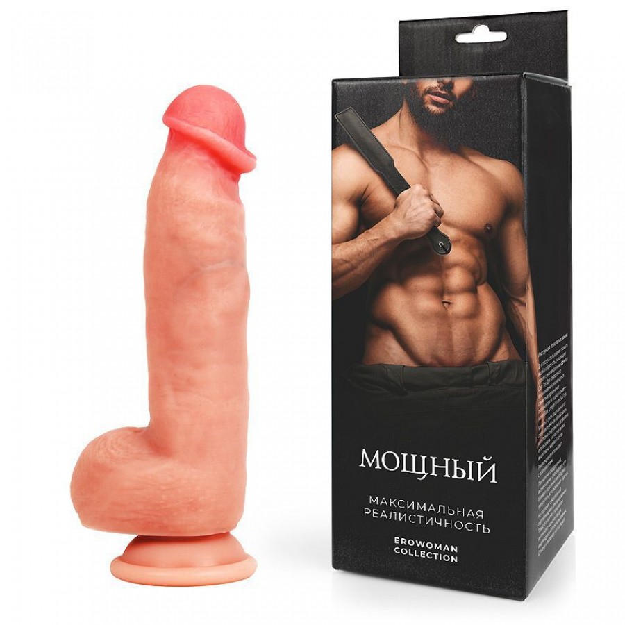 Фаллоимитатор с крупной головкой Erowoman 17 х 5,4 см ER-30081
