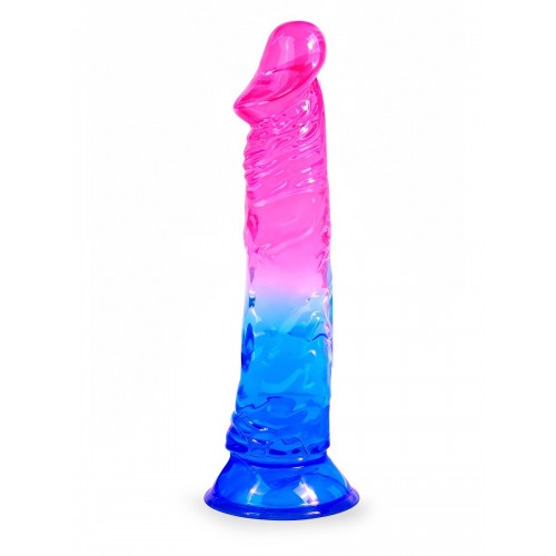 Прозрачный фаллоимитатор Erowoman 185 х 45 мм LET-14016