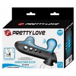 Насадка на пенис с эффектом расширения Pretty Love Crane, BI-026261Q