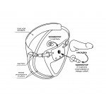 Страпон CLASSIC LUX-DUKE с 2 насадками  17,5 х 3,5 см 331103