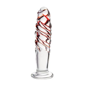 Стеклянная анальная пробка Sexus Glass 15,5 х 3,5 см 912199