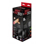 Страпон с 2-мя насадками BEST UNI STRAP 530803