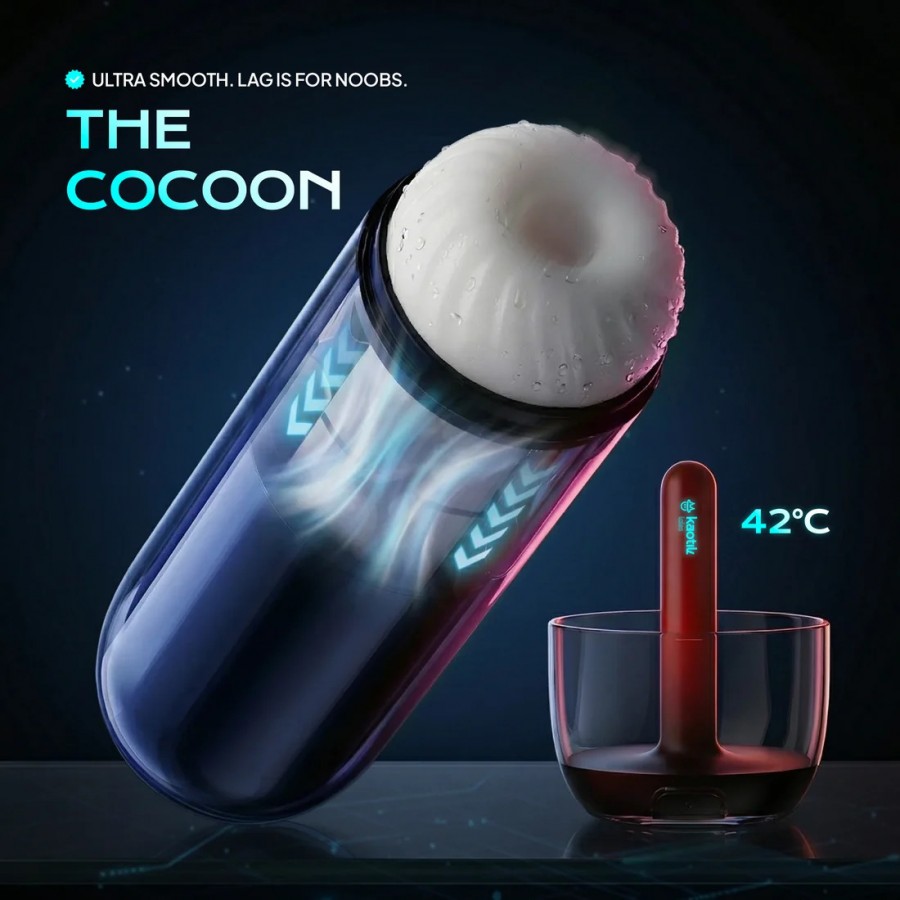 Интерактивный мастурбатор с нагревом Kaotik Labs Cocoon