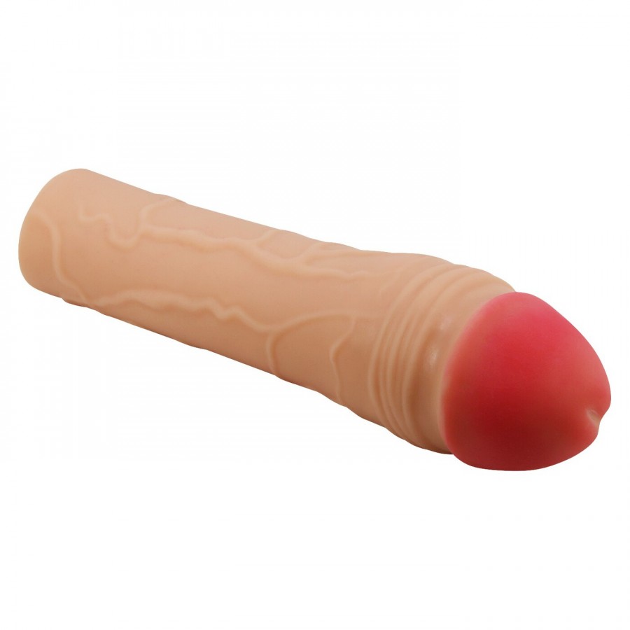 Увеличивающая насадка на пенис Pretty Love Chane 18 х 3,9 см (+5 см)