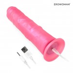 Мощный вибратор с пультом ДУ Erowoman розовый 20,5 х 4,2 см