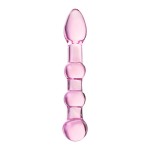 Двусторонний стеклянный фаллоимитатор Sexus Glass 18 х 3,5 см 912129