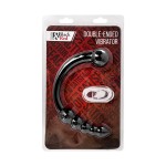 Двусторонний вибратор Black&Red by TOYFA, силикон, черный, 35 см