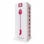 Вибратор для клитора и точки G с движением языка S-Hande Rose Pro 8