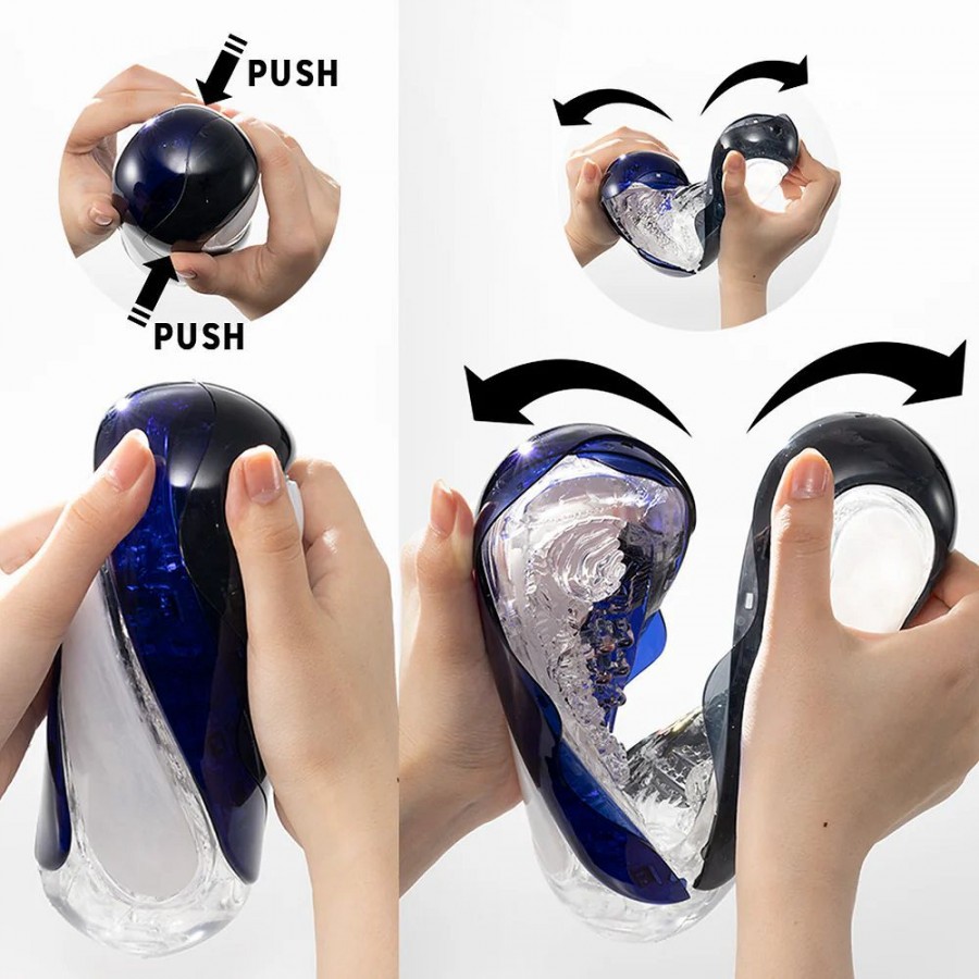 Мастурбатор Tenga Flip 360 Midnight