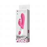 Вибратор-кролик Pretty Love Gene 20,5 х 3 см BI-014224