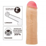 Увеличивающая насадка на пенис Pretty Love Chane 18 х 3,9 см (+5 см)