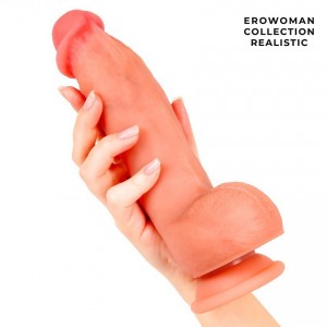 Фаллоимитатор с крупной головкой Erowoman 17 х 5,4 см ER-30081