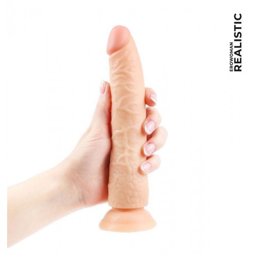 Реалистичный фаллоимитатор Erowoman 22 х 3,2 см