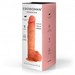 Силиконовый фаллоимитатор с фиксацией Erowoman 20 х 4 см ER-30108