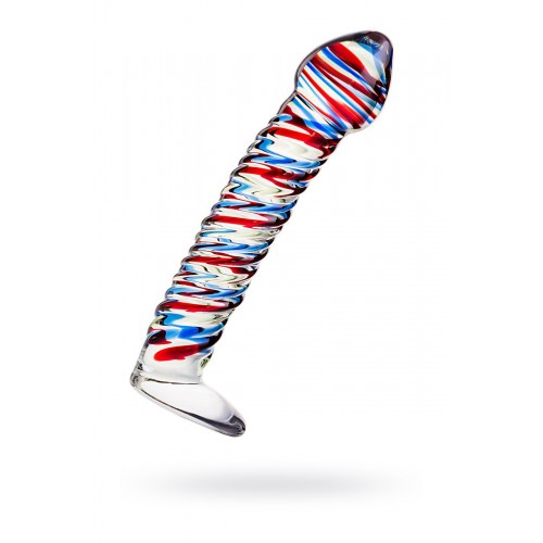 Стеклянный фаллоимитатор с крупной головкой Sexus Glass 16,5 х 3,5 см 912046