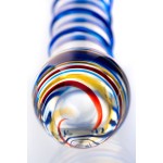 Стеклянный фаллоимитатор Sexus Glass 18 х 3,5 см 912069