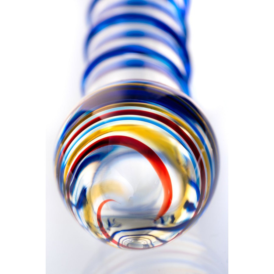Стеклянный фаллоимитатор Sexus Glass 18 х 3,5 см 912069