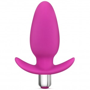 Анальная пробка с вибрацией Luxe Little Thumper 12 х 3,8 см