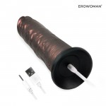 Мощный вибратор с пультом ДУ Erowoman фиолетовый 20,5 х 4,2 см