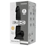 Термоактивный фаллоимитатор SILEXD Model 3 Black 23 х 4,8 см