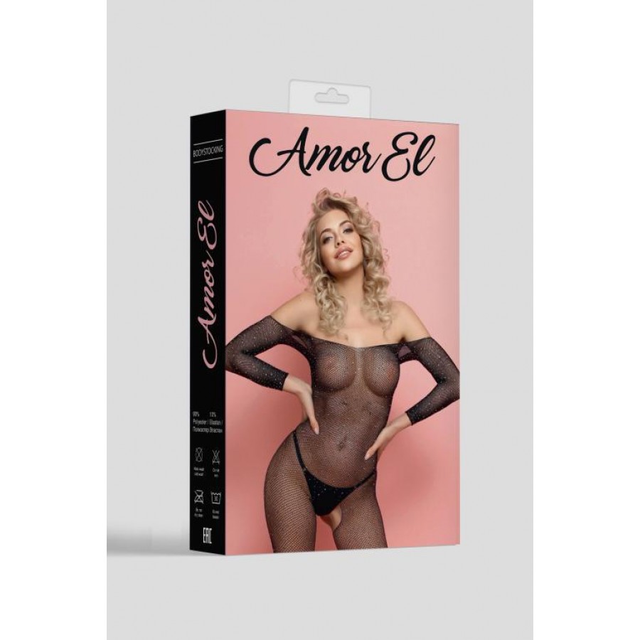 Боди-комбинезон AmorEl Esponela со стразами S/L