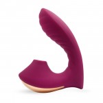 Вакуумный стимулятор для клитора Pink Screw 10/4 режима вибрации и вакуума