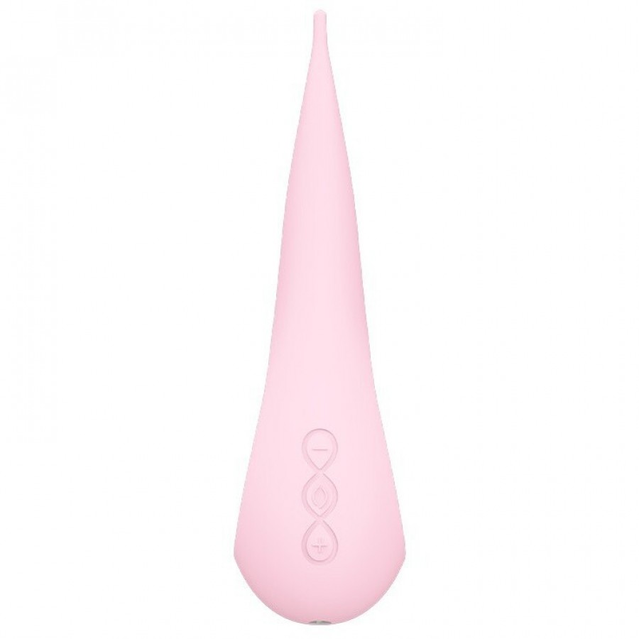 Люксовый вибратор с вращением кончика LELO Dot Pink
