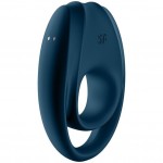 Двойное эрекционное кольцо с вибрацией Satisfyer Incredible Duo Blue