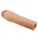 Увеличивающая насадка на пенис Pretty Love Chane 18 х 3,9 см (+5 см)