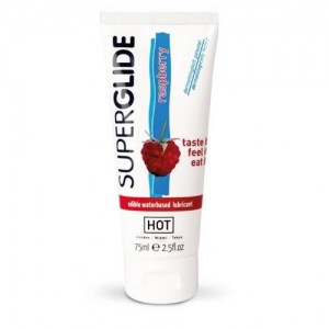Лубрикант на водной основе HOT SuperGLIDE Малина