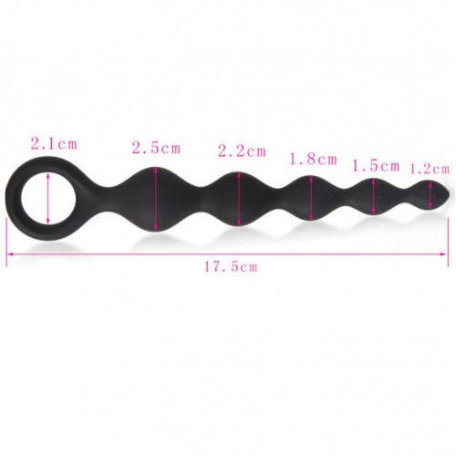 Анальные бусы MMG Sex Toys Tonotiko Piccolo 17,5 х 1,2