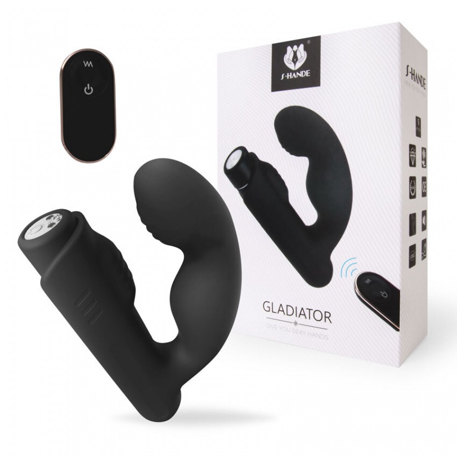 Универсальный вибратор для простаты и точки G S-Hande Gladiator
