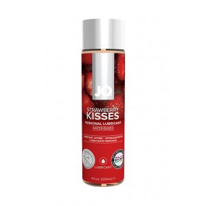 Лубрикант со вкусом клубники JO H2O Strawberry Kiss 120 мл Лубрикант со вкусом клубники JO H2O Strawberry Kiss 120 мл