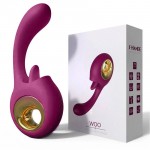 Вибратор для точки G и клитора S-Hande Woo 9 режимов вибрации/движения язычка