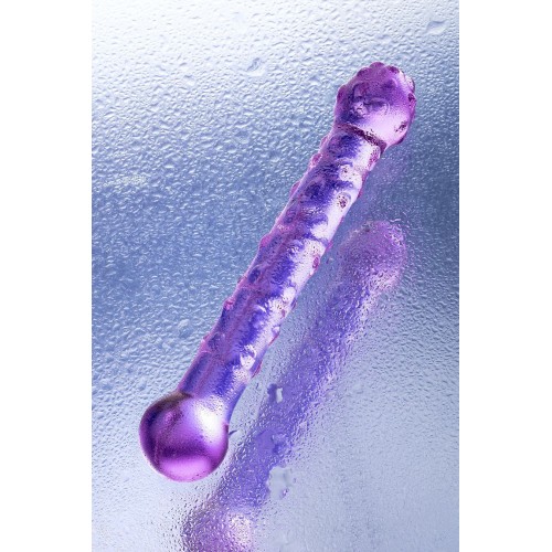 Двусторонний стеклянный фаллоимитатор Sexus Glass 19,5 х 3,5 см 912147