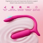 Анальный вибратор со стимуляцией клитора и приложением Lovense Lush Anal