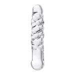 Двусторонний стеклянный фаллоимитатор Sexus Glass 16 х 3,5 см 912122 Двусторонний стеклянный фаллоимитатор Sexus Glass 16 х 3,5 см 912122