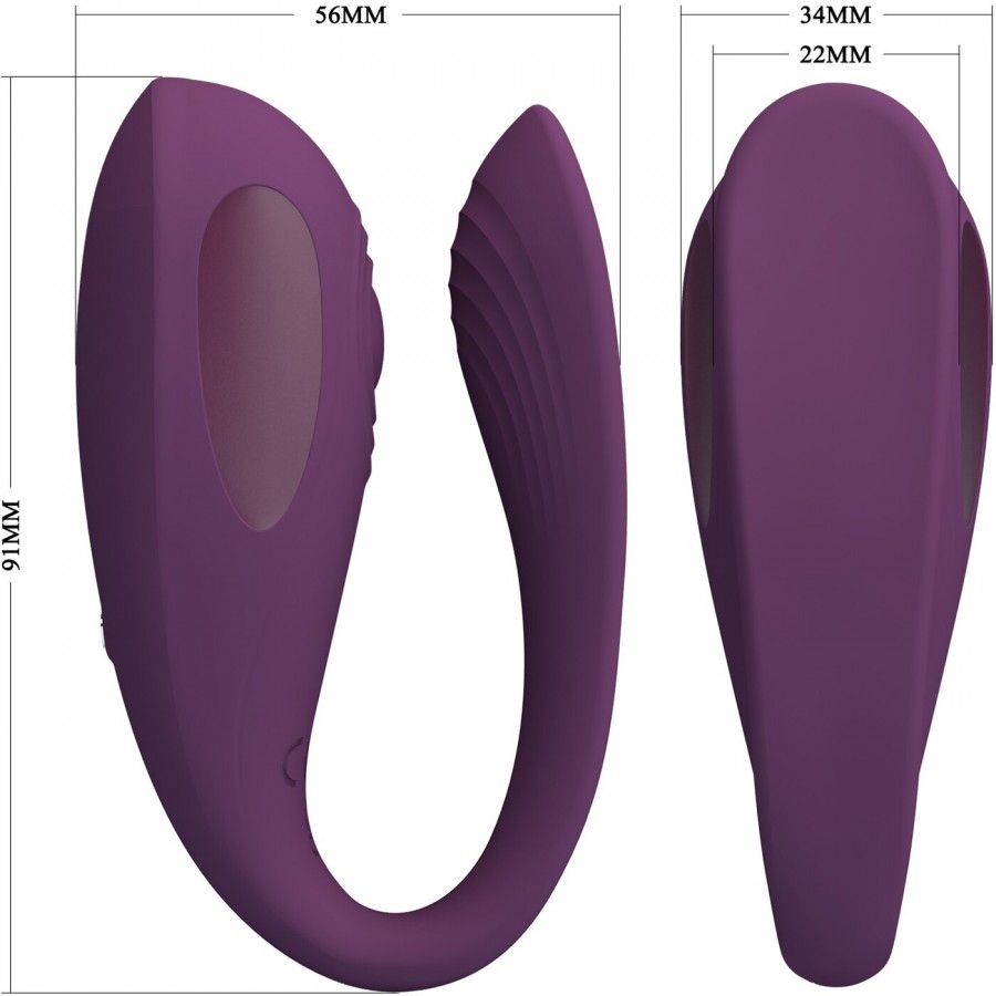 Вибратор для пар Aari с приложением Baile Pretty Love BI-300076HP