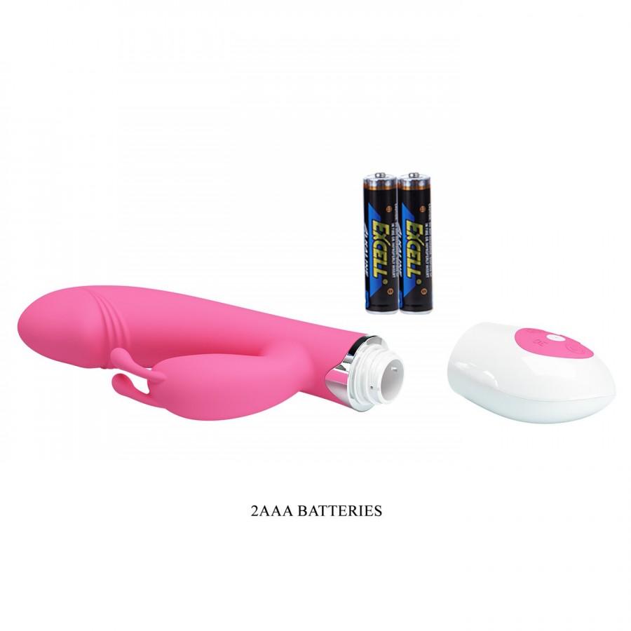 Вибратор-кролик Pretty Love Gene 20,5 х 3 см BI-014224