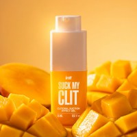 Возбуждающий гель для клитора с эффектом посасывания INTT SUCK MY CLIT со вкусом манго, 15 мл Возбуждающий гель для клитора с эффектом посасывания INTT SUCK MY CLIT со вкусом манго, 15 мл