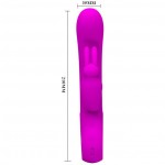 Вибратор-кролик Pretty Love Webb 21 х 3,9 см