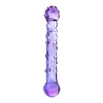 Двусторонний стеклянный фаллоимитатор Sexus Glass 19,5 х 3,5 см 912147