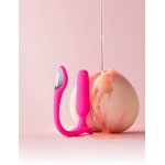 Анальный вибратор со стимуляцией клитора и приложением Lovense Lush Anal