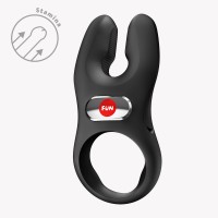 Эрекционное кольцо с вибрацией Fun Factory Nos PRO Black Эрекционное кольцо с вибрацией Fun Factory Nos PRO Black
