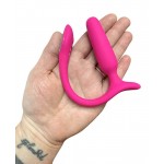 Анальный вибратор со стимуляцией клитора и приложением Lovense Lush Anal